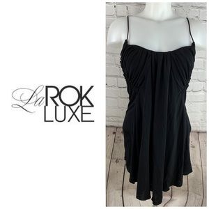 NWT LaRok Black Spaghetti Strap Dress 👗